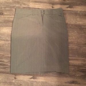 5 for $25 Grey pinstripe skirt